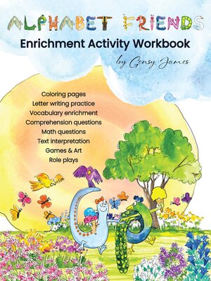 cover image of Alphabet Friends Enrichment Activity Worksheets